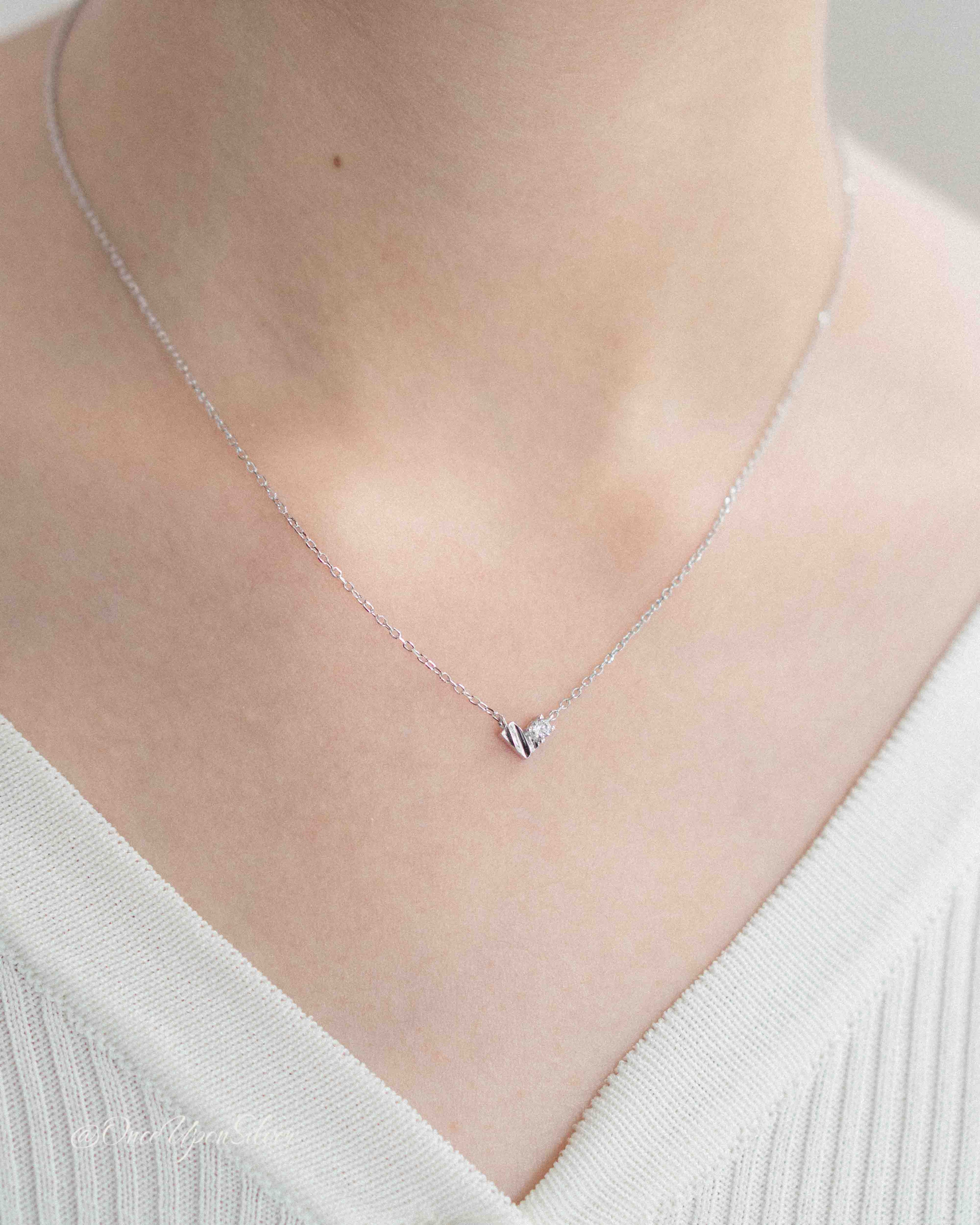 Estrella Heart Necklace