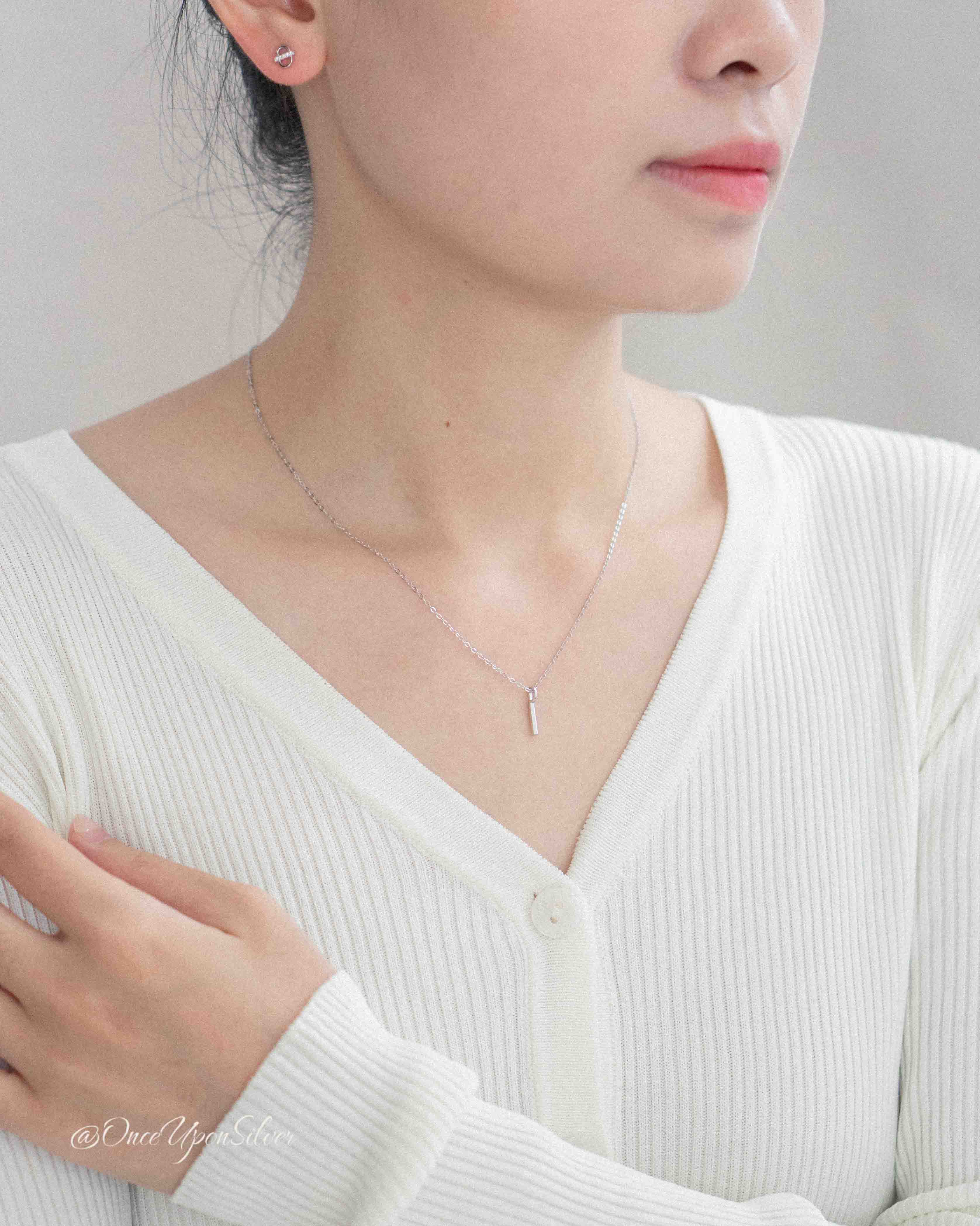 Minimalist Bar Necklace