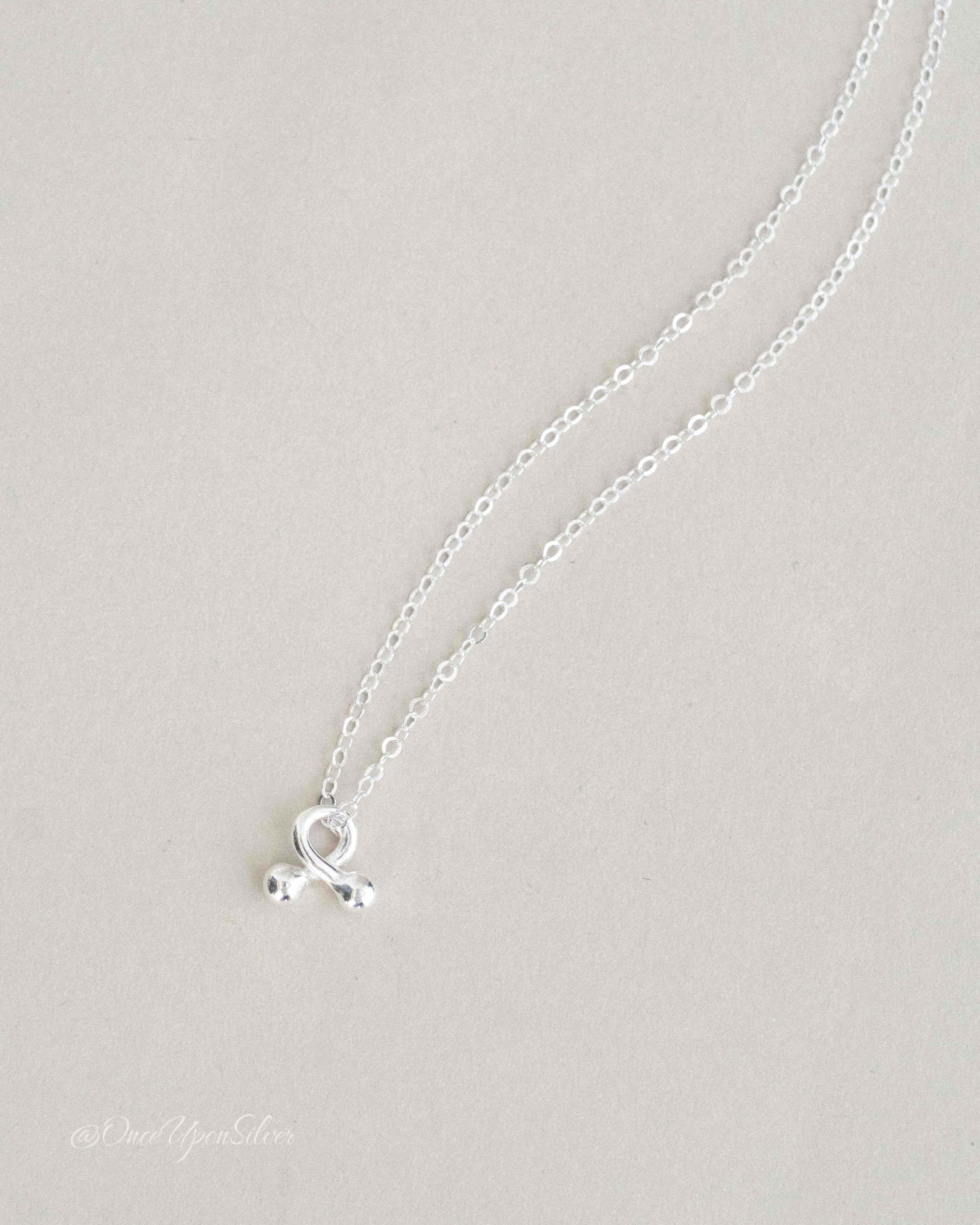 Tiny Knot Necklace