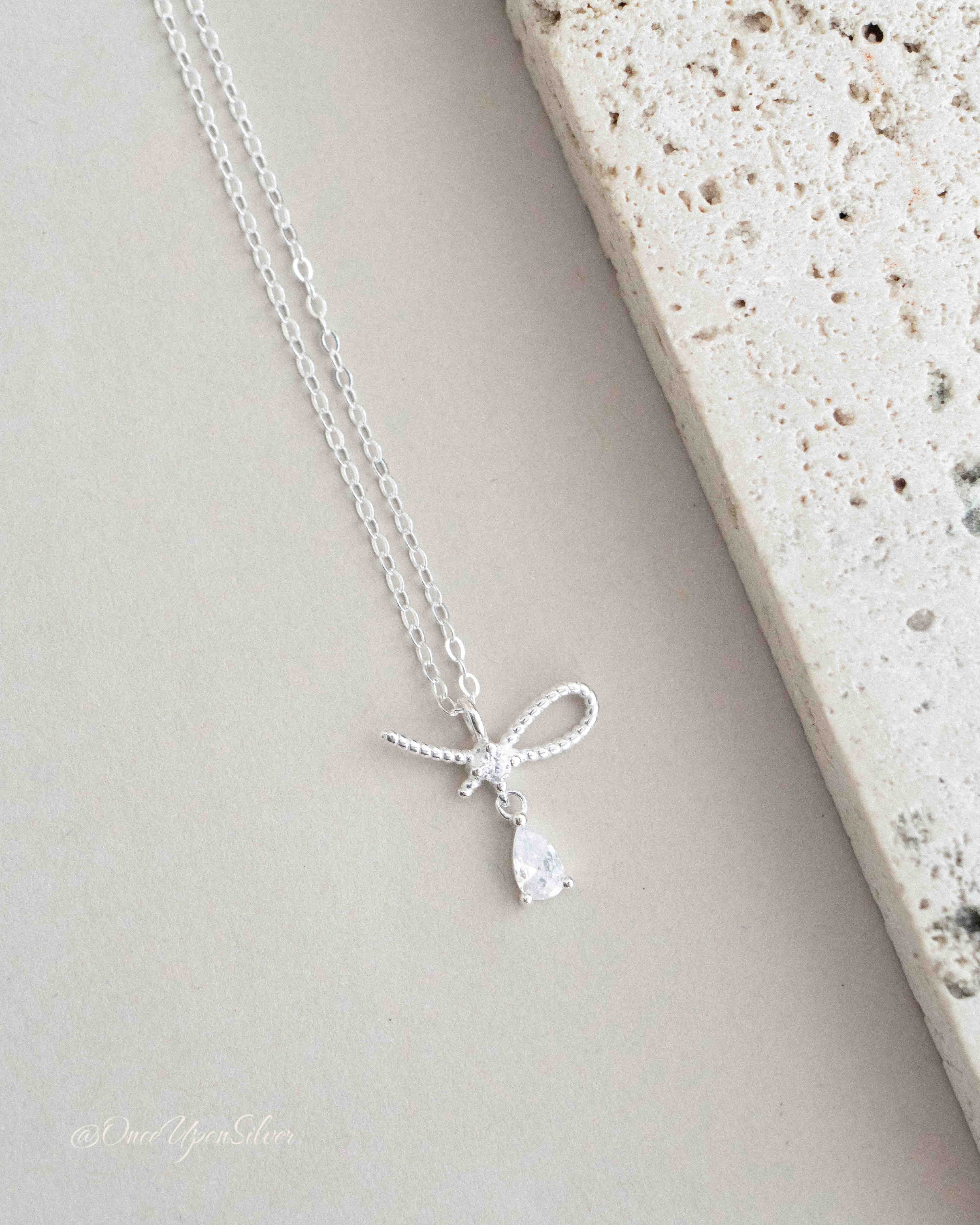 Fairytale Bow Necklace