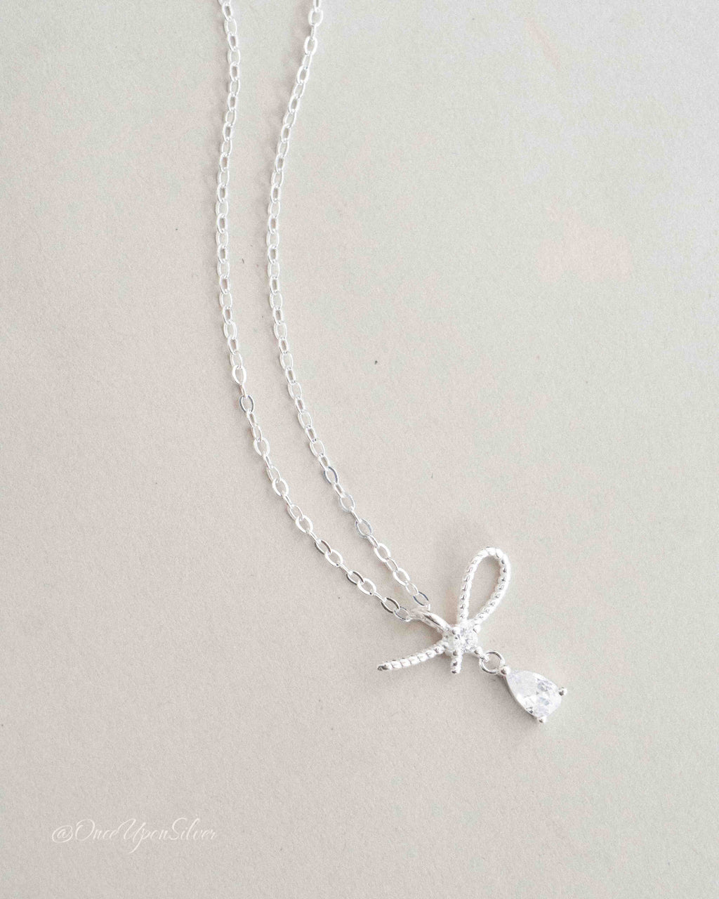 Fairytale Bow Necklace
