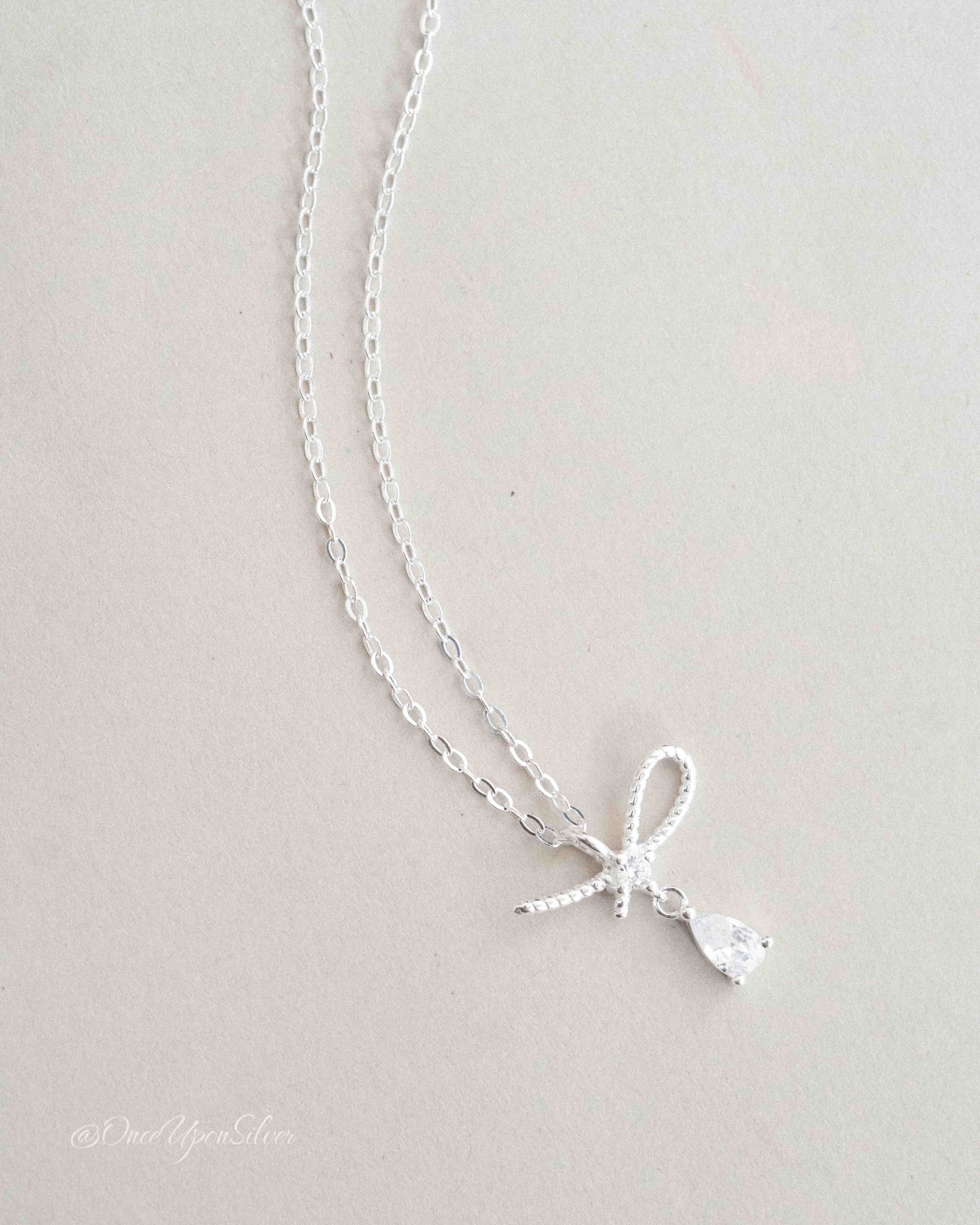 Fairytale Bow Necklace