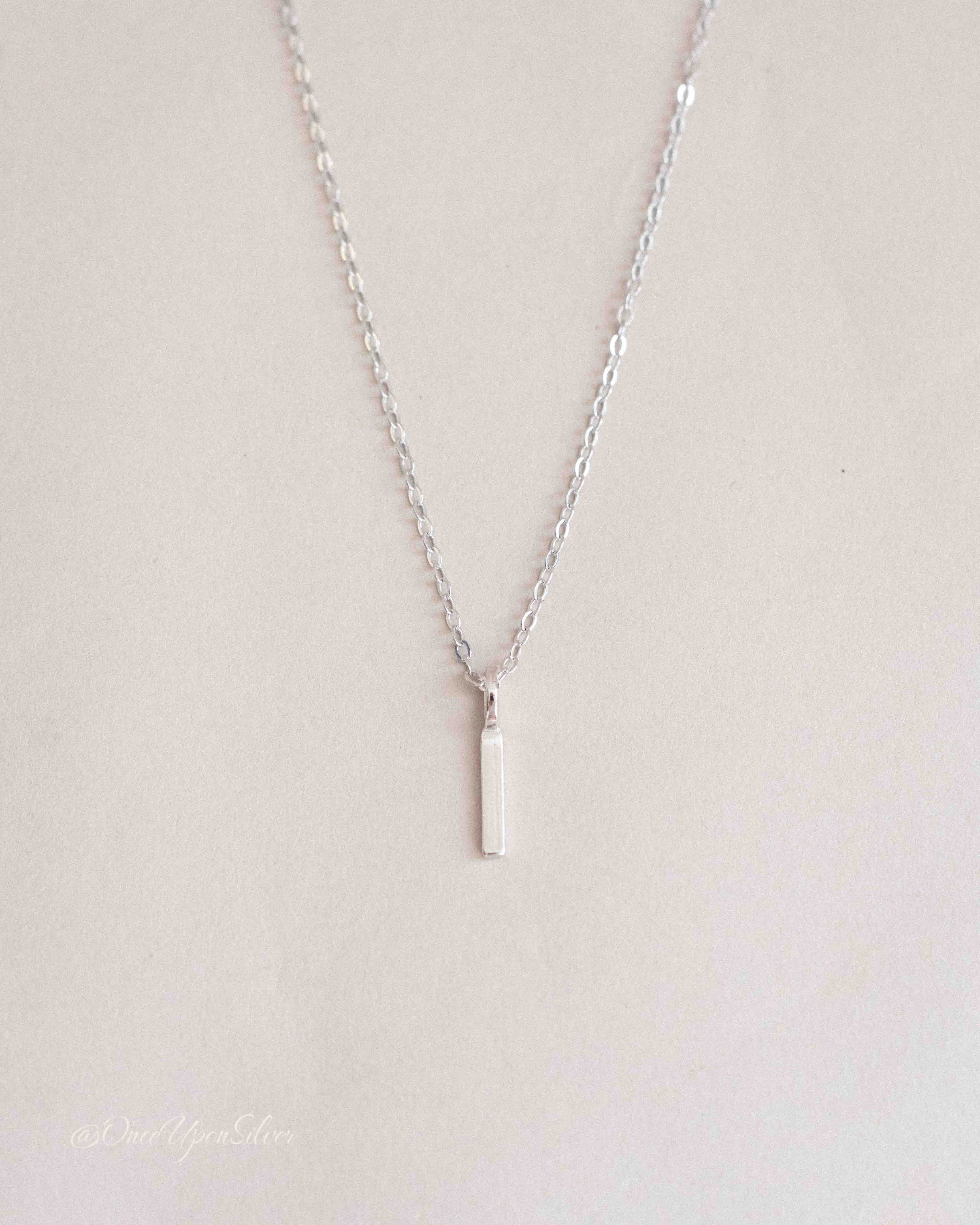 Minimalist Bar Necklace