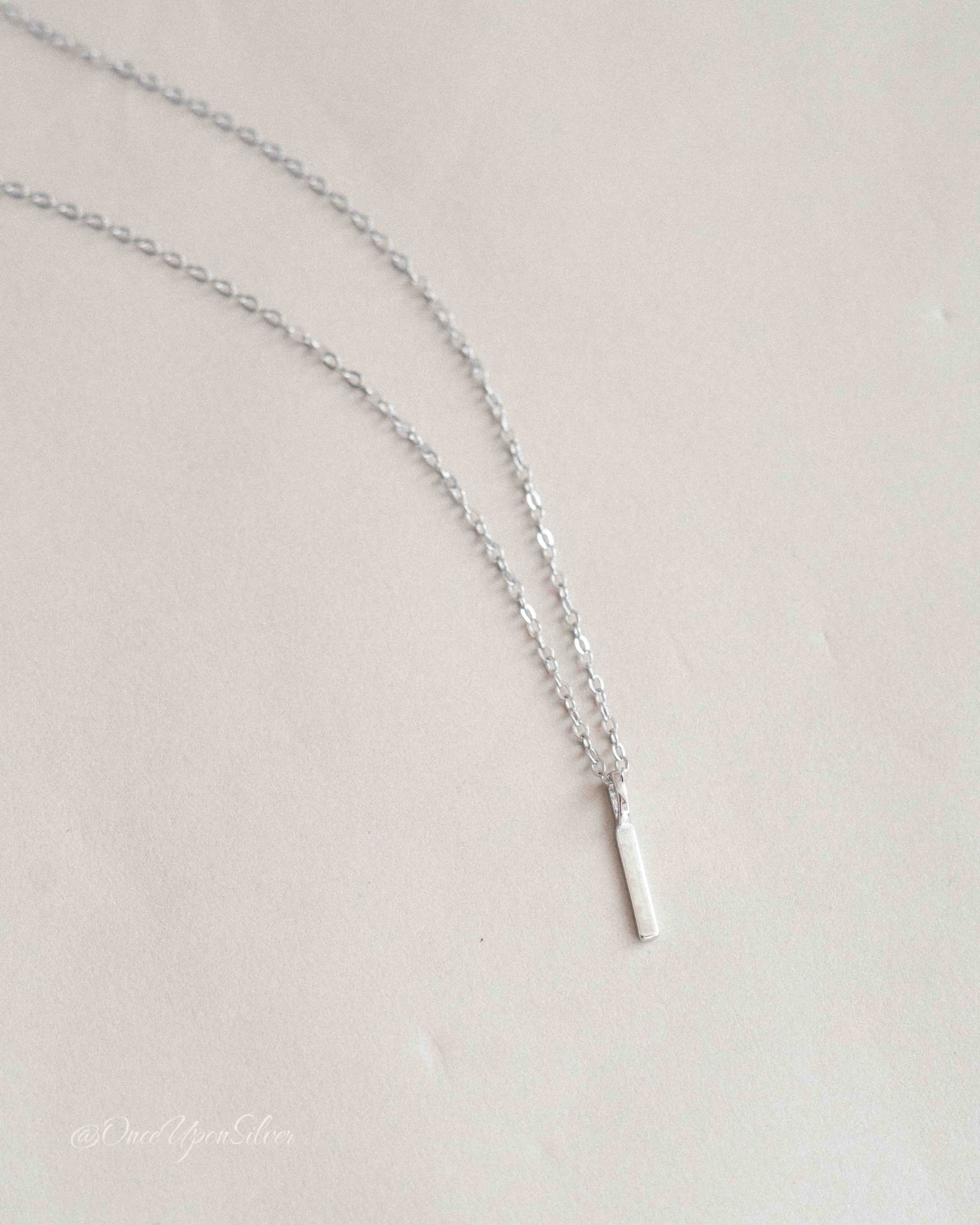 Minimalist Bar Necklace