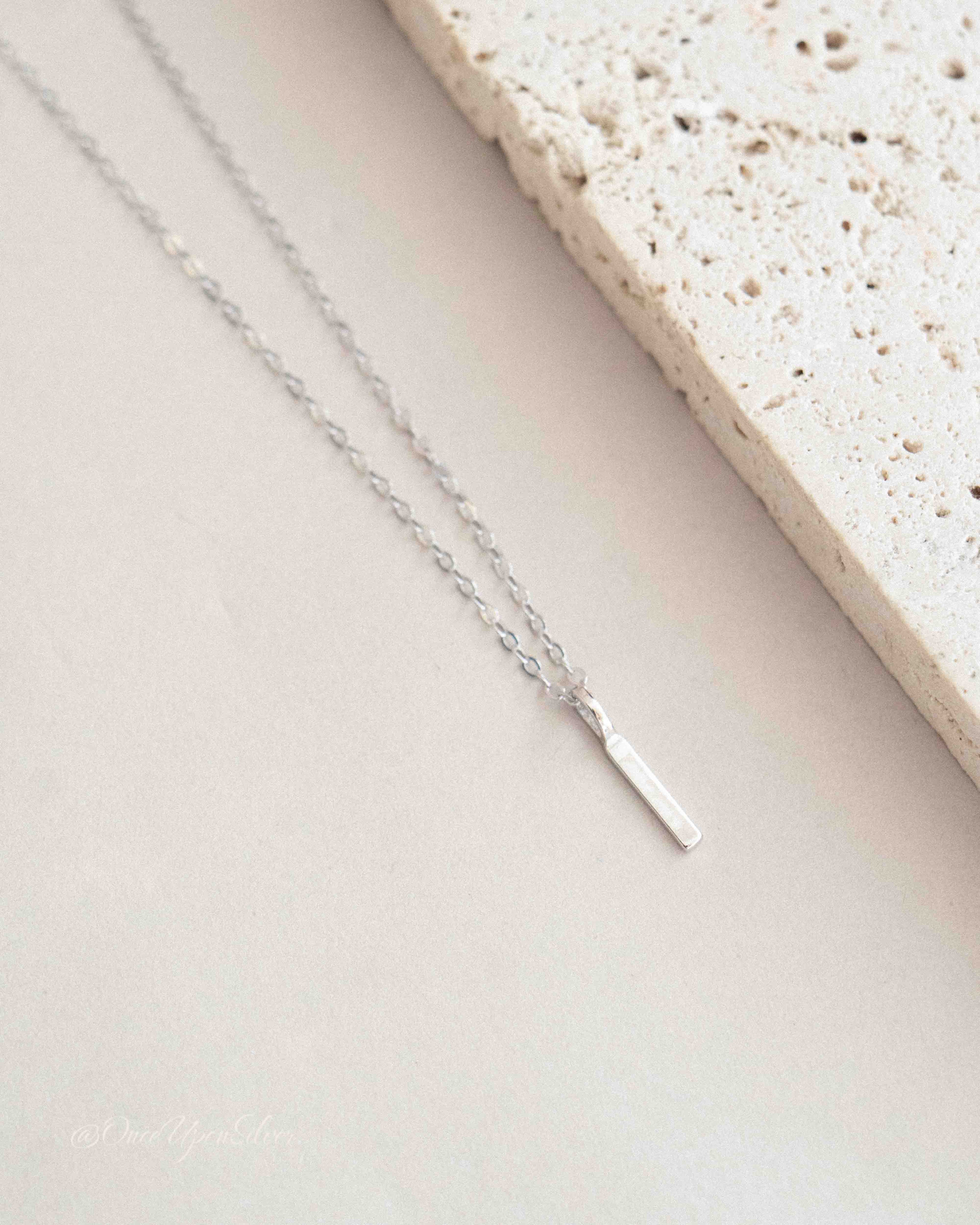 Minimalist Bar Necklace