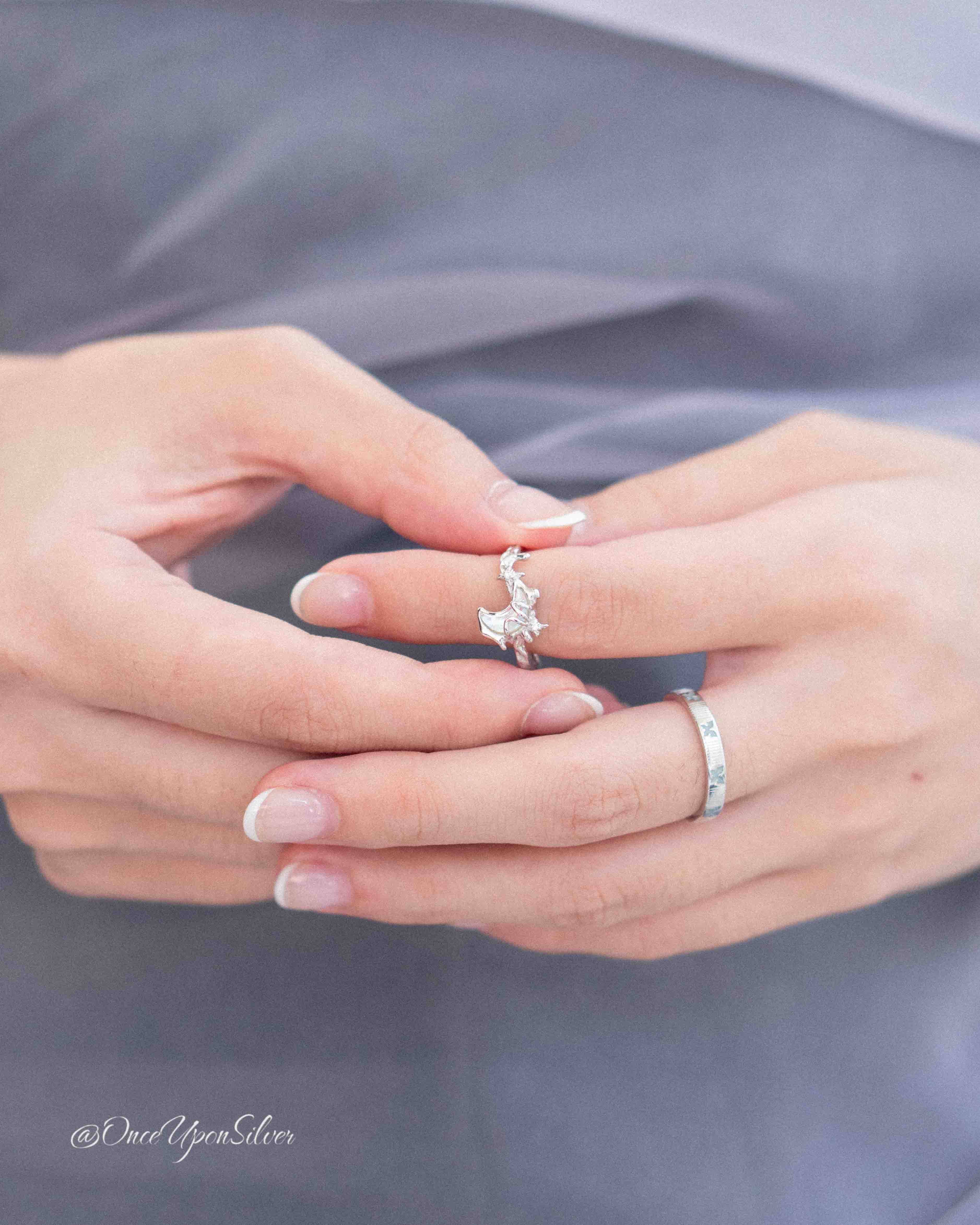 Moonlit Star Ring