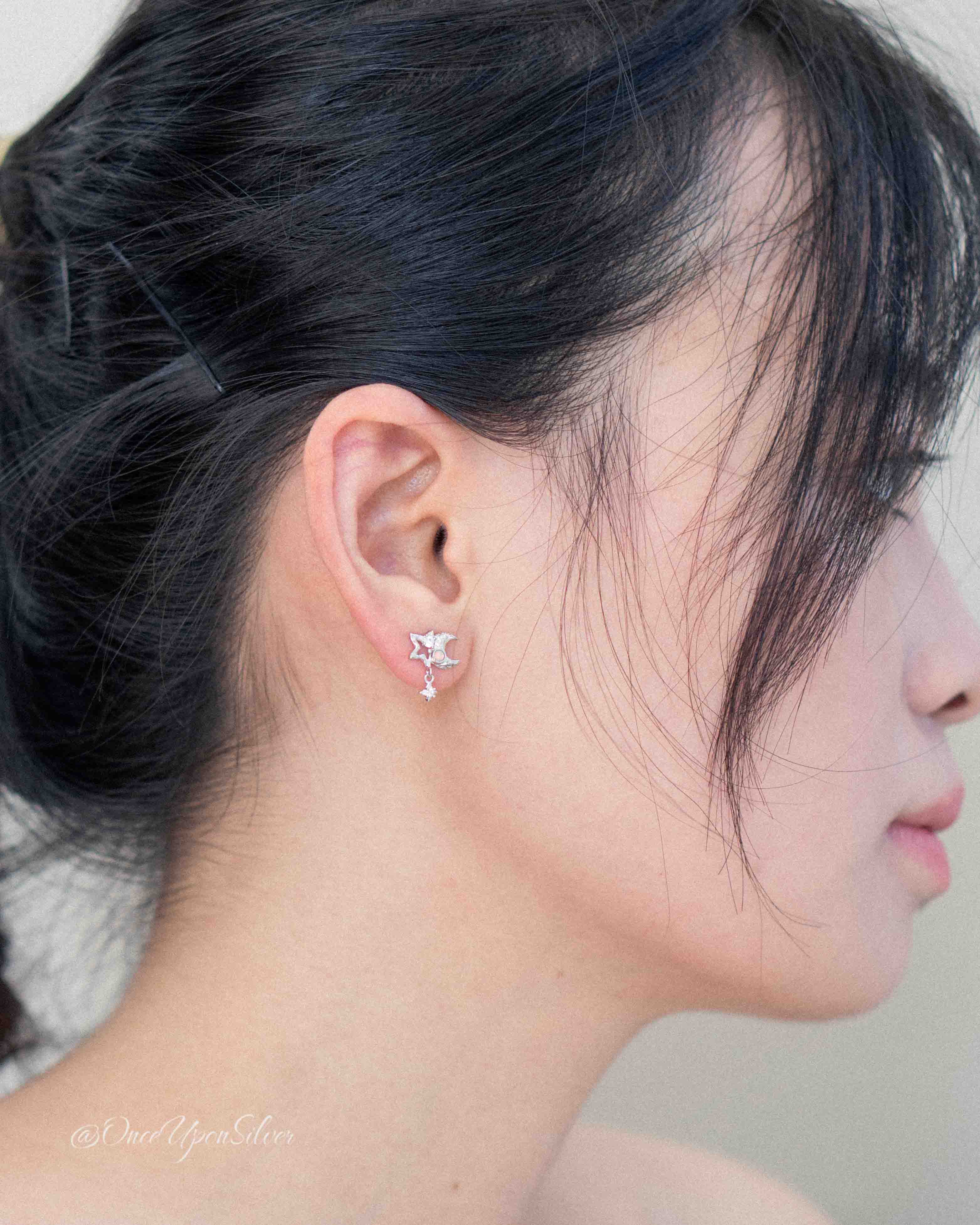 Lunar Star Earrings