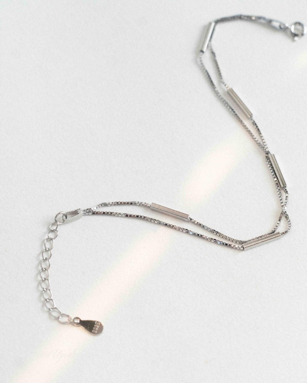Silver Bar Bracelet