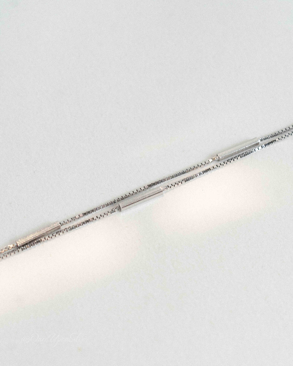 Silver Bar Bracelet