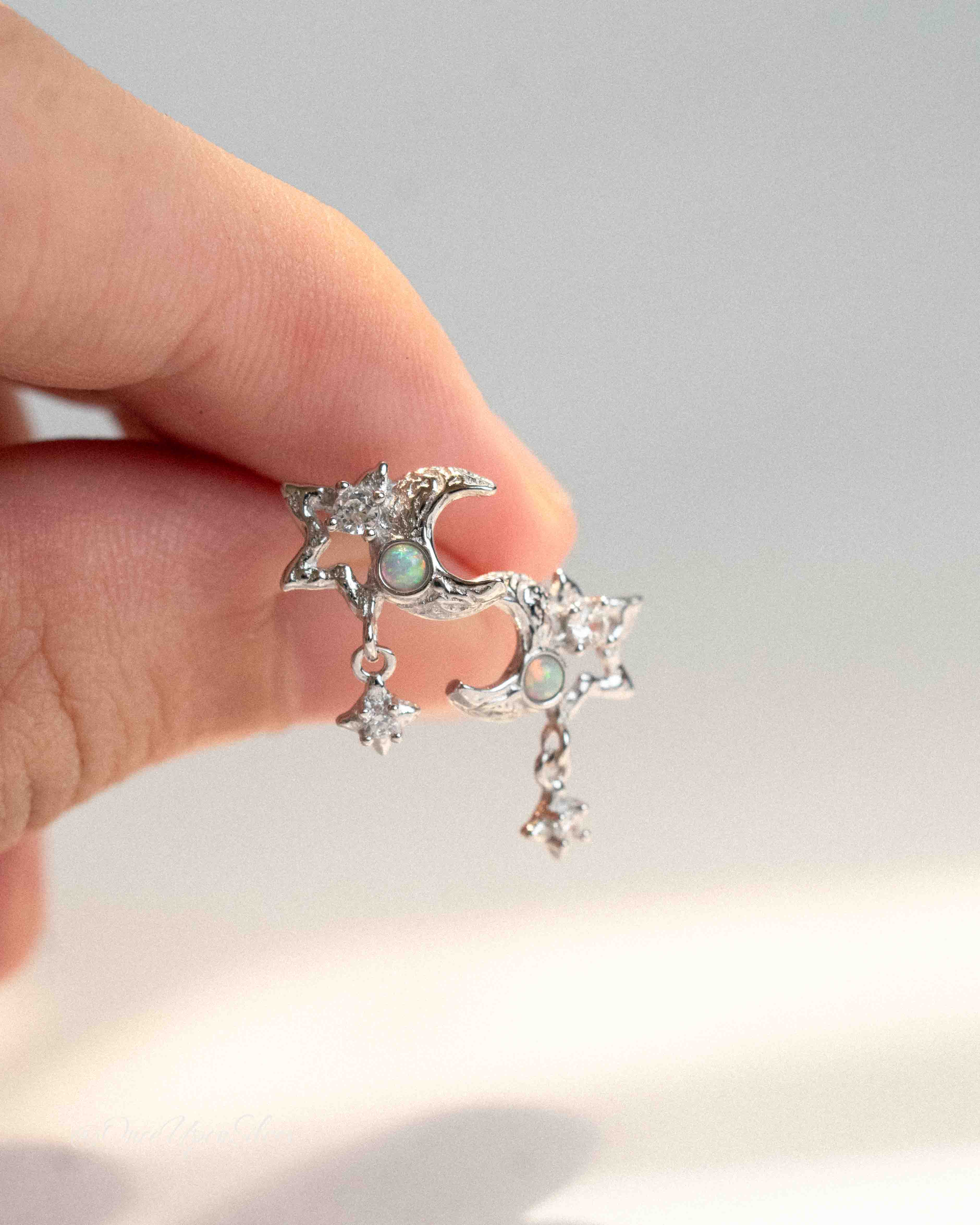 Lunar Star Earrings