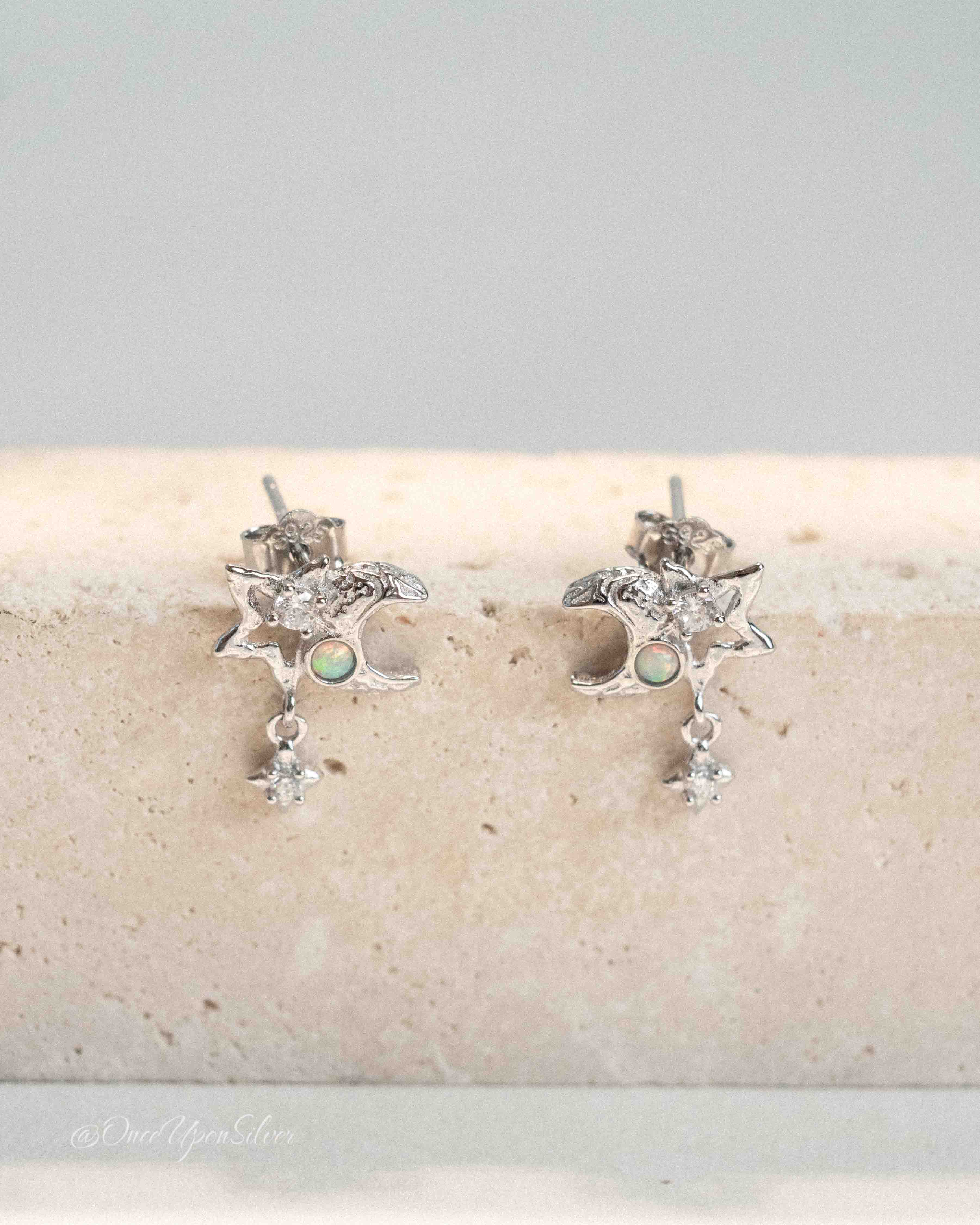 Lunar Star Earrings