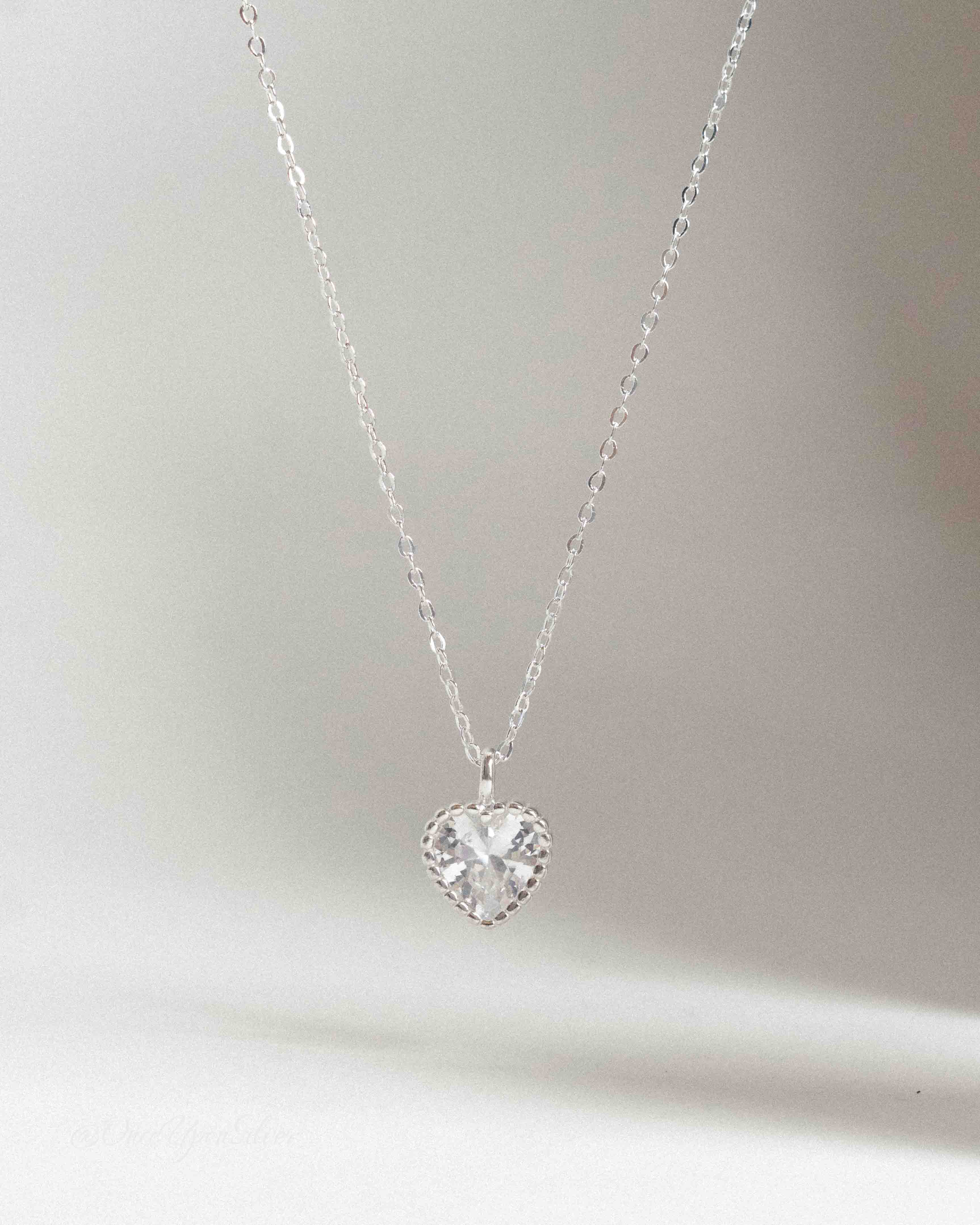 Heart Stone Necklace