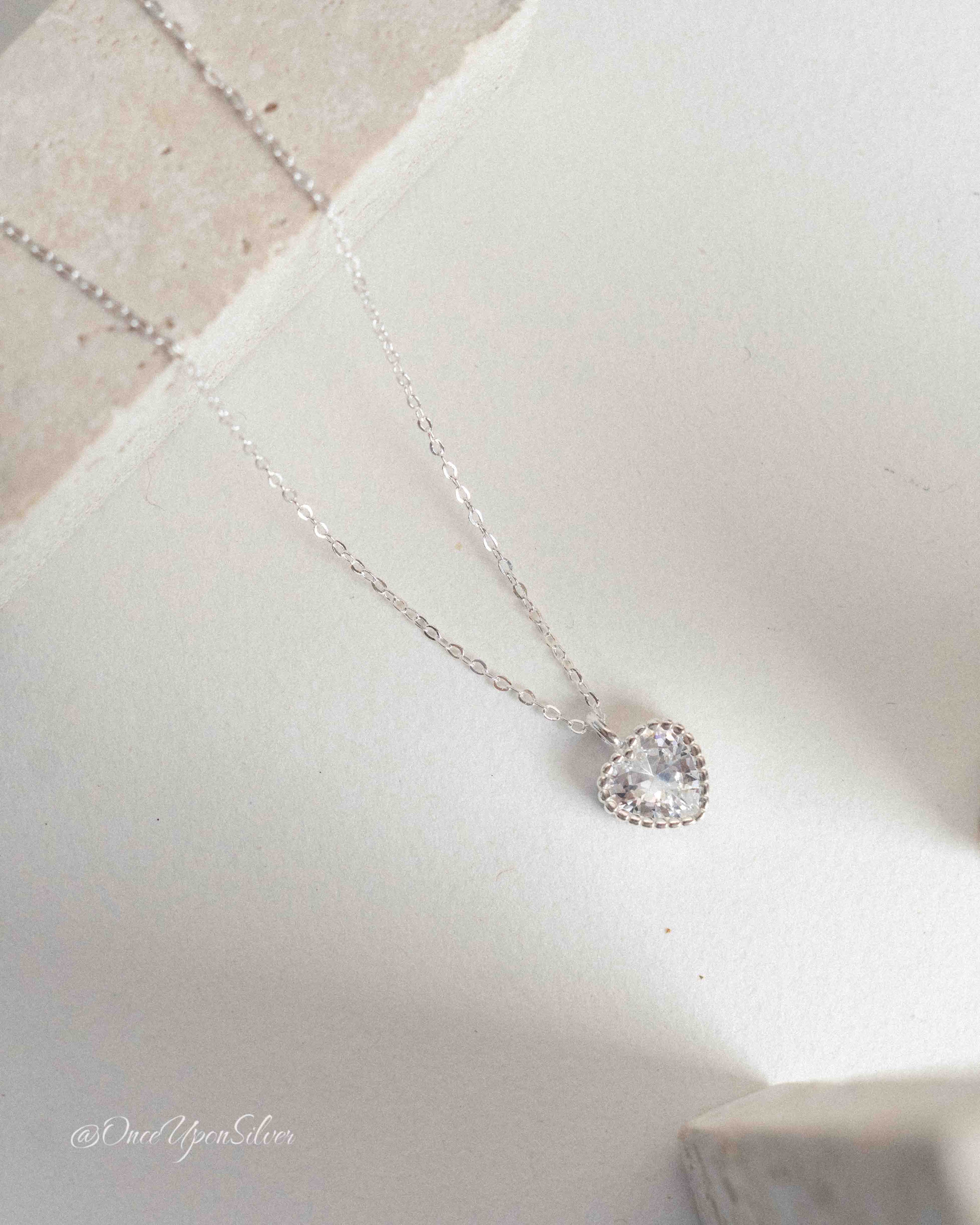 Heart Stone Necklace