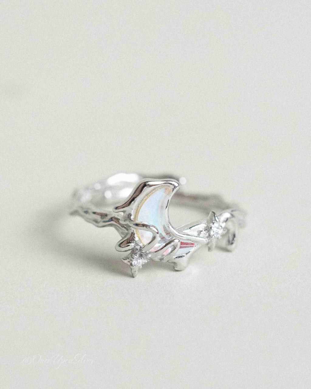 Moonlit Star Ring
