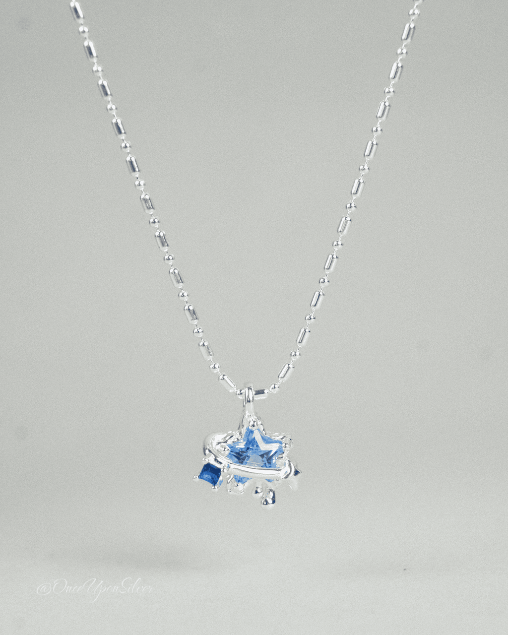 Blue Star Necklace