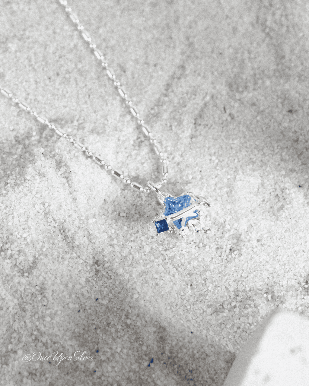 Blue Star Necklace