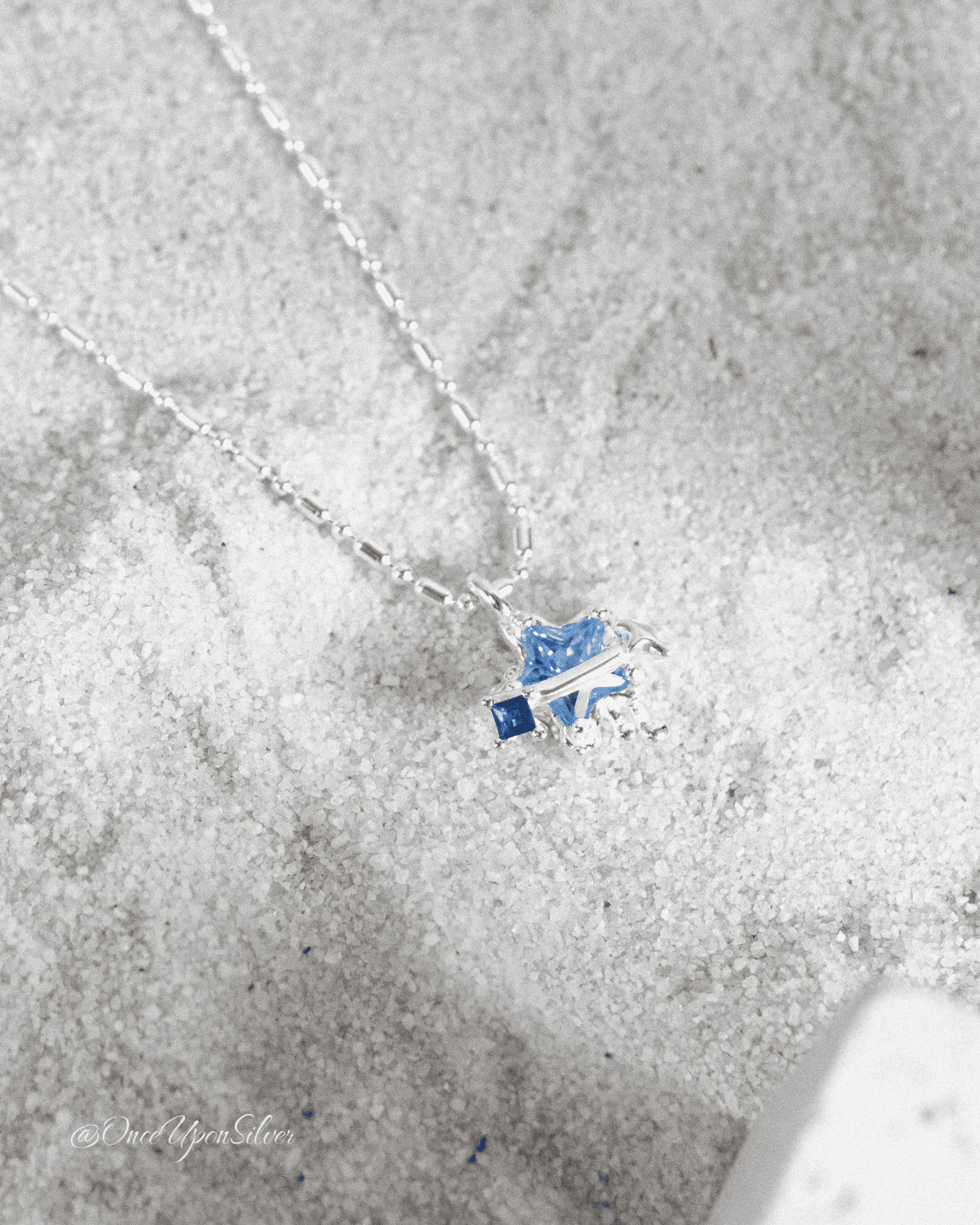 Blue Star Necklace